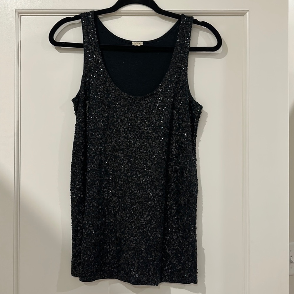 Jcrew Sequin tank top